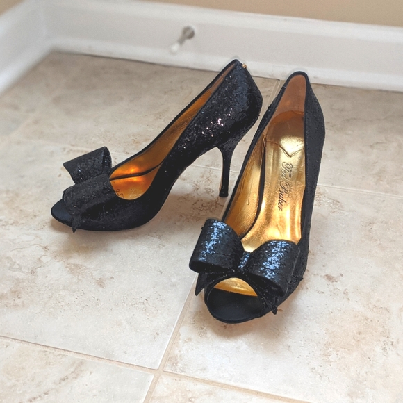 ted baker glitter heels